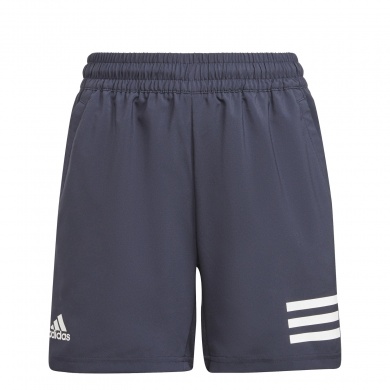 adidas Spodenki tenisowe Short Club 3-Pasy granatowe dla chłopców